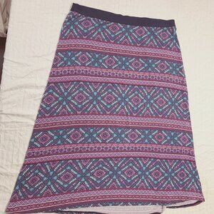 🦜  J JILL WOMENS PULL ON SKIRT SIZE XL    🦜